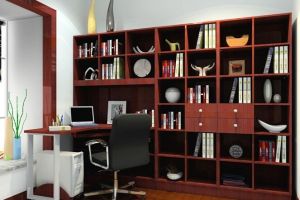 [重庆金煌装饰]20232全新创意书房书架设计参考