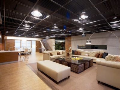 国奥村现代混搭190平米别墅装修案例