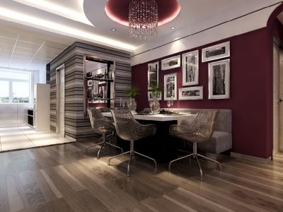 保利叶语现代90平米二居装修案例