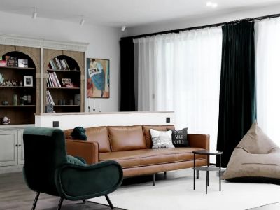 中交中央公园现代风格130平米三居室装修效果图案例