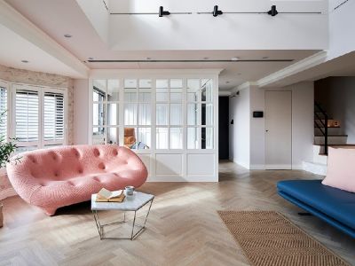 保亿湖山鹿鸣165平米复式装修案例