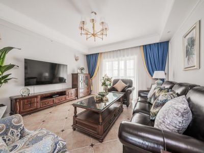 万科璟南堂美式风格143平米四室两厅装修案例