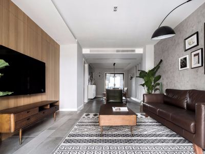 远大中央公园北欧风格140平米四室两厅装修案例