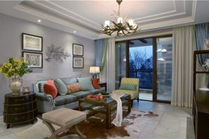 [成都峰尚装饰]80平淳朴田园设计方案，给你耳目一新的感受