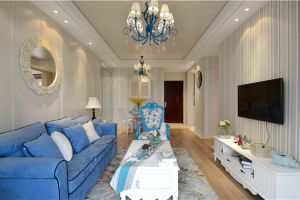 [成都创域装饰]118平米田园三居装修案例，亲近自然！