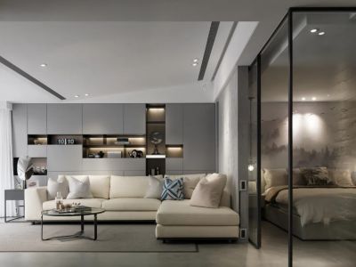 车城小区78平米简约小户型装修案例