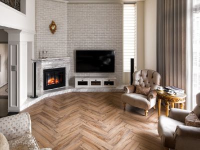 碧桂园长桥江山200平米美式古典风格装修案例