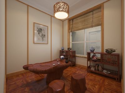 恒大绿洲欧式豪华140平米复式装修案例