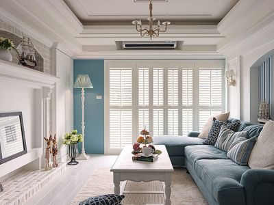 朗基天香110㎡三居室地中海风格装修案例