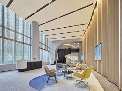 办公楼现代风格3500平米装修案例