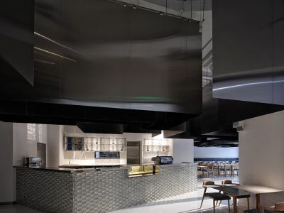 餐厅现代风格500平米装修案例