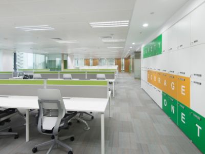 办公室现代风格500平米装修案例