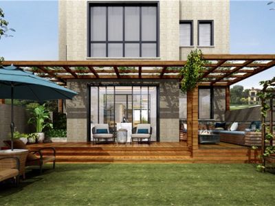 草堂之春现代简约350平米别墅装修案例