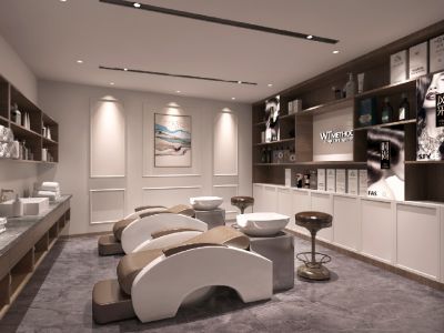 460㎡新中式美容院SPA水疗