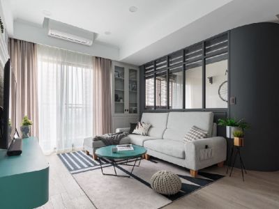 凯辰玥明台70平米两居室装修案例