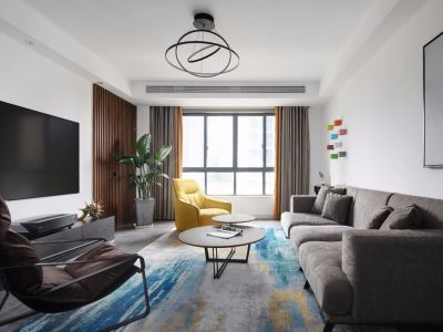 北星城星光里120㎡四居室简约风格装修案例