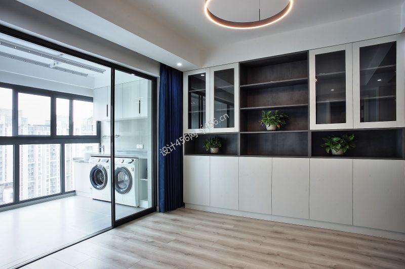 143平四居室现代简约风格装修案例效果图