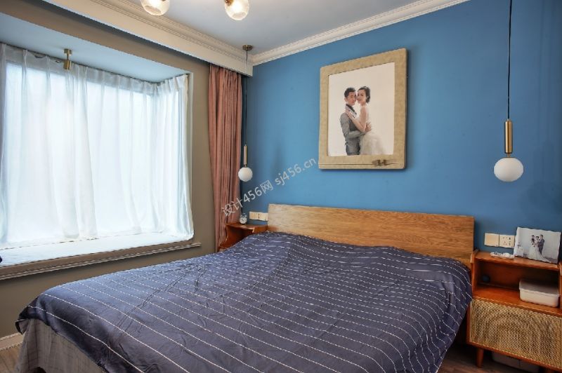 118平三居室北欧极简风格装修案例效果图