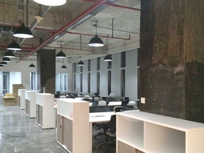 广告公司现代风格263平米装修效果图案例