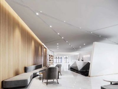 能源产业办公室现代风格180平米装修效果图案例