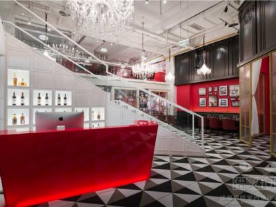 成都中餐厅混搭风格700平米装修案例