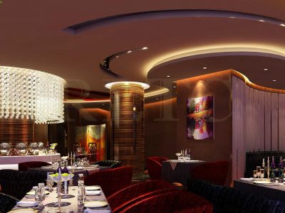 酒店3000平米现代风格装修案例