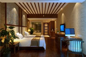 [成都大道熠装饰]精品酒店装修用地板好还是地毯好？