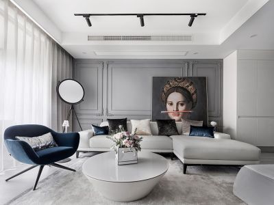 龙湖·尘林间162平米现代简约四居室装修案例