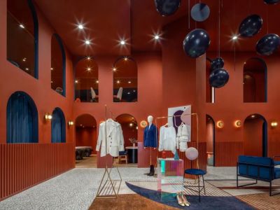 服装集合店混搭风格180平米装修效果图案例