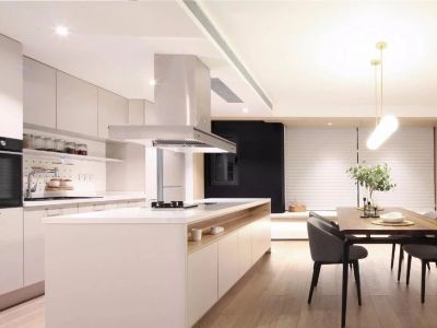 光华春天130平米现代简约四居室装修案例