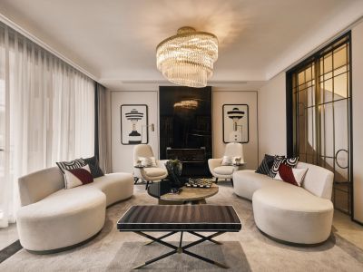 山城小院现代轻奢风格126平米装修案例