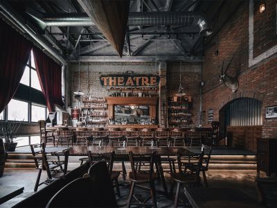 综合酒吧复古风格170平米装修效果图案例