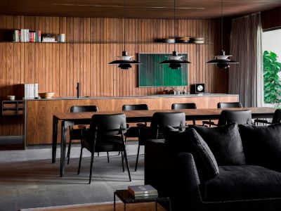 金隅上城郡现代简约别墅200平米装修案例