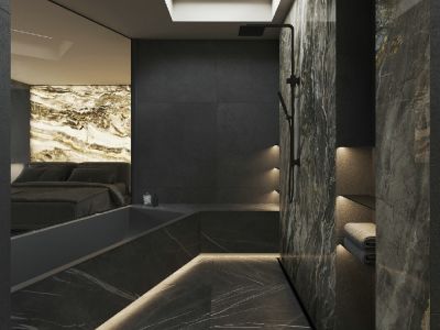 丽阳四季美式经典90平米复式装修案例