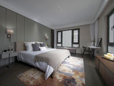 顶秀欣园西苑现代简约三居室93平米装修案例