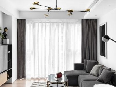 富力开远城80平米现代风格装修案例