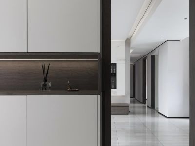 金色漫香苑140平米现代简约三居装修案例