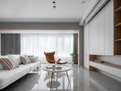 绿地香树132平米简约风格装修案例