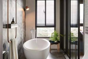 [北京鸿盛装饰]小卫生间装修设计10大原则，空间看上起大几倍！