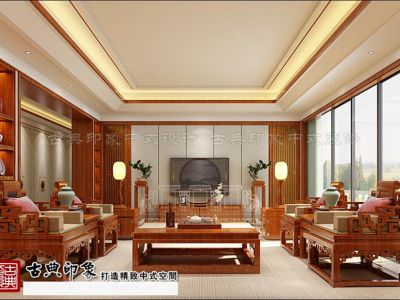 温哥华森林350平方米中式风格别墅装修案例