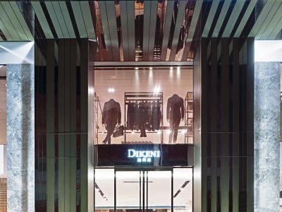 北京男士服装店800平米时尚现代装修案例