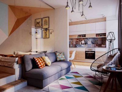 天地源枫林意树二居82平北欧风格装修案例