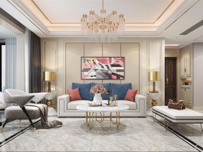 天赐颐府180平米现代风格装修案例