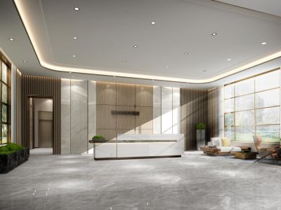 2500平米新中式风格酒店装修案例