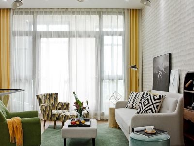 中海曲江大城96平米北欧风格装修案例