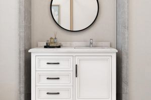 [西安润宅装饰]浴室柜安装步骤都有哪些?