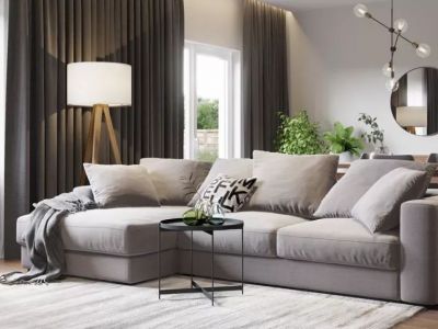 中南君启北欧风格122平米装修案例