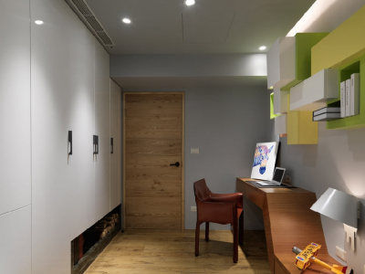 丰台金茂府90平米混搭三居装修效果图