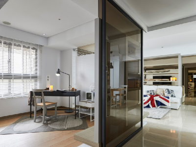 天宫院小区120平米现代简约三居装修案例