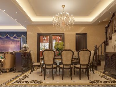 温泉凯盛家园150平米欧式豪华四居装修案例